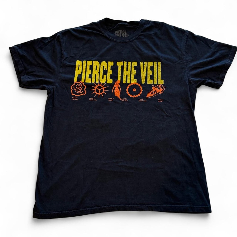 Pierce the Veil I Can't Hear You World Tour 2025 Tee